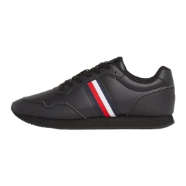 Tommy Hilfiger Core Lo Runner Pu M cipele FM0FM048340GQ crna