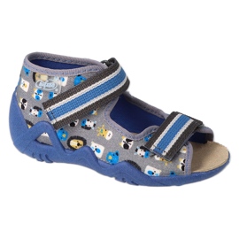 Befado žute dječje cipele 350P034 siva