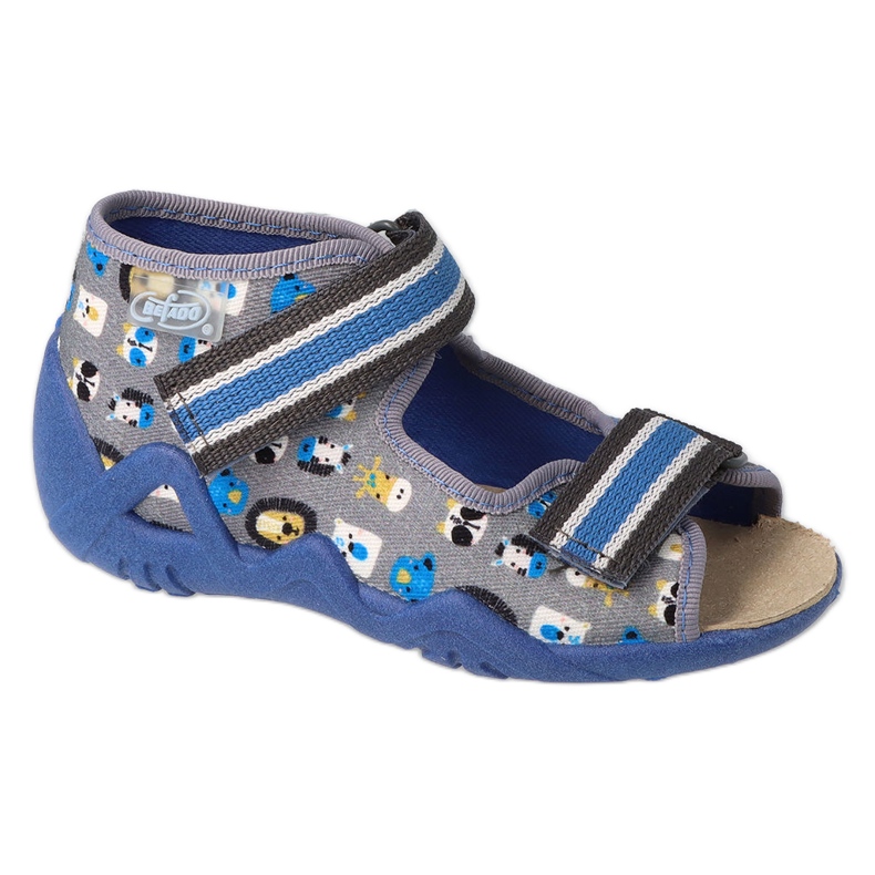 Befado žute dječje cipele 350P034 siva