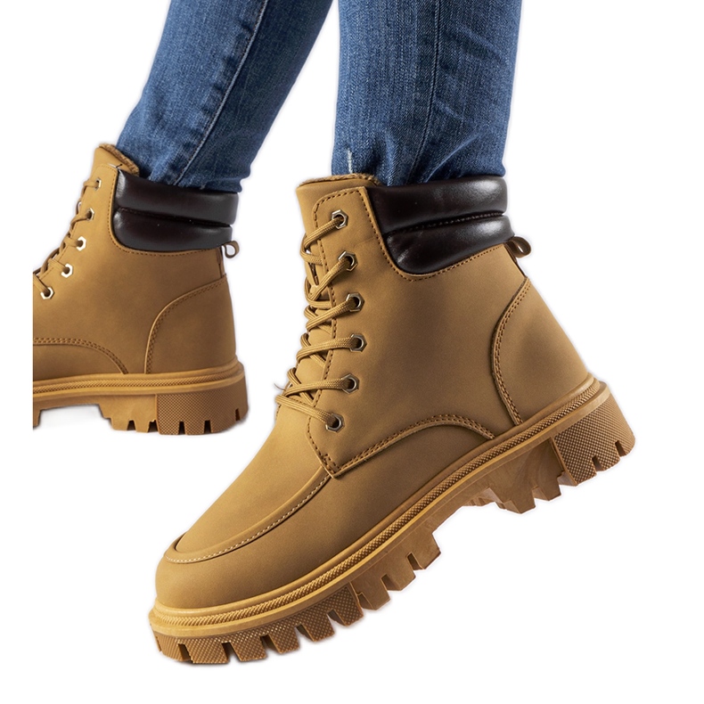 Smeđi, izolirani, mat Conroe radnici smeđa