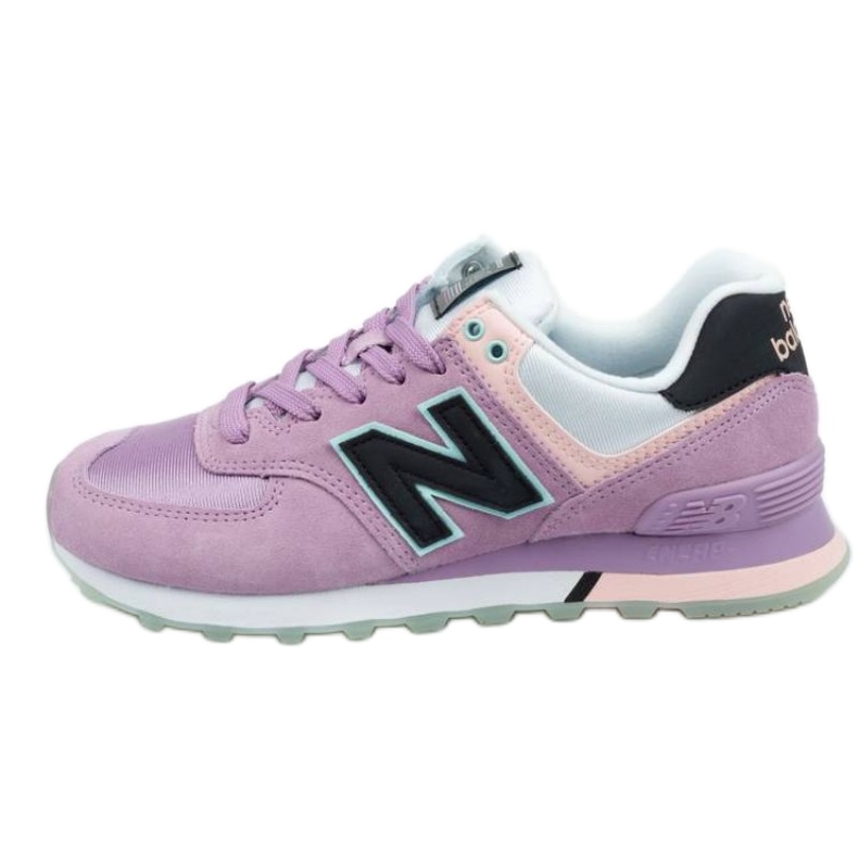 Cipele New Balance W WL574SAW ljubičasta