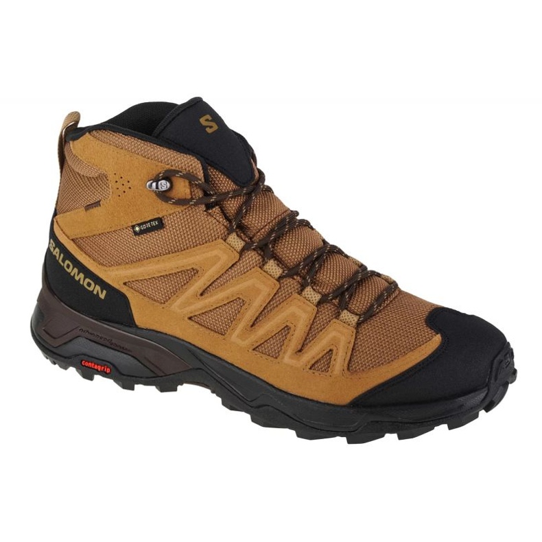 Salomon X Ward kožne Mid Gtx M 471818 cipele smeđa