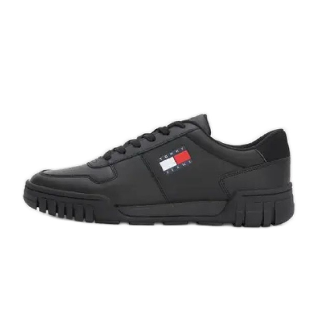 Cipele Tommy Hilfiger Cupsole Ess M EM0EM01068 Bds crno