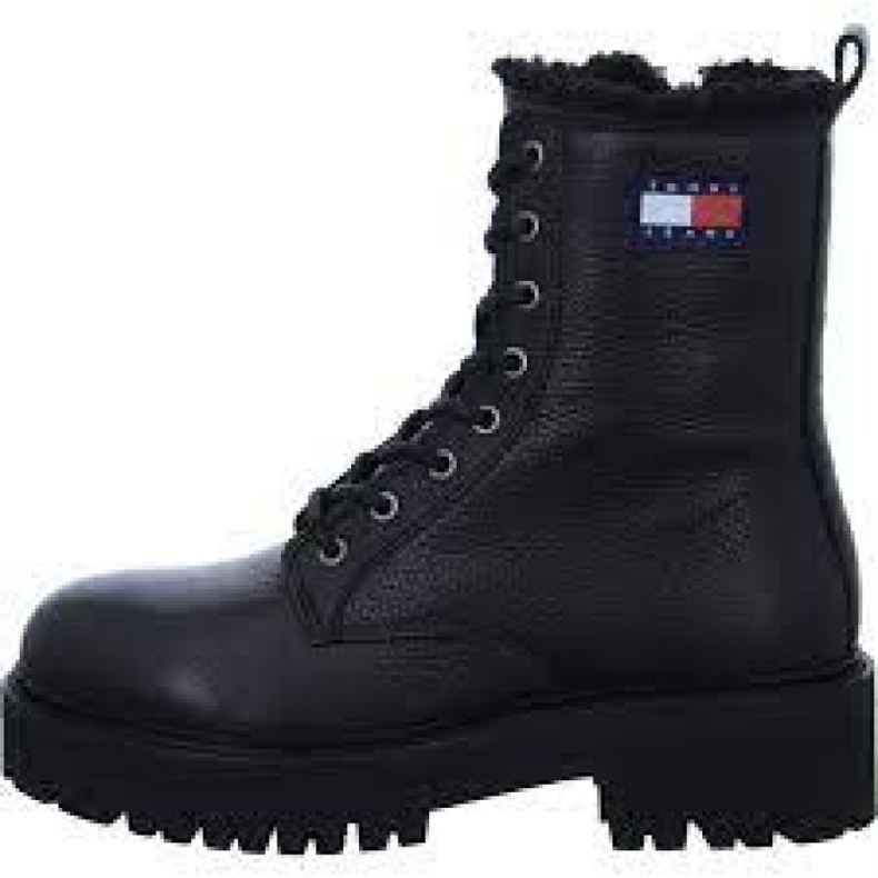Cipele Tommy Hilfiger Urban Boot Tumbled Ltr Wl W EN0EN02317BDS crno