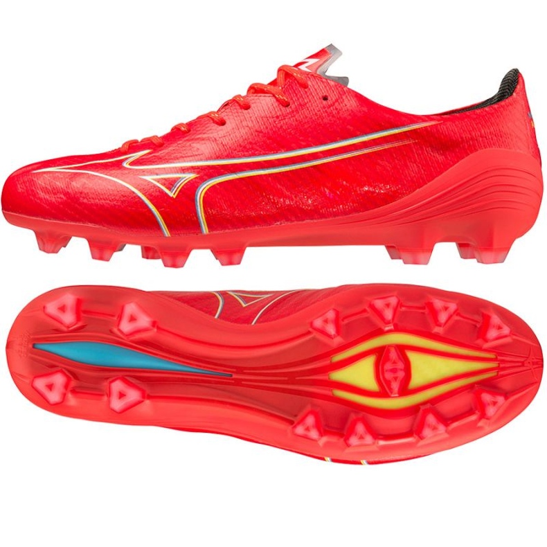Cipele Mizuno Morelia Alpha Elite Md M P1GA236264 crvena