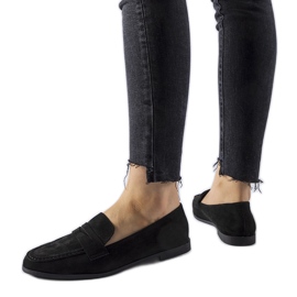 Crne mokasine od eko antilop kože Medford crna