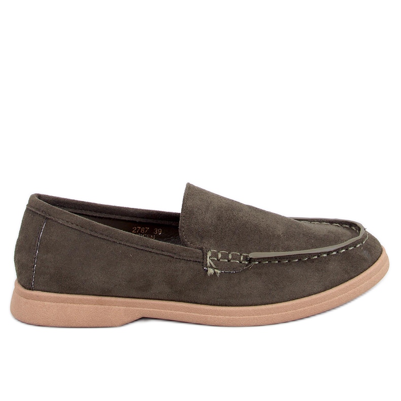 Mekane ženske mokasine Justt Green zelena