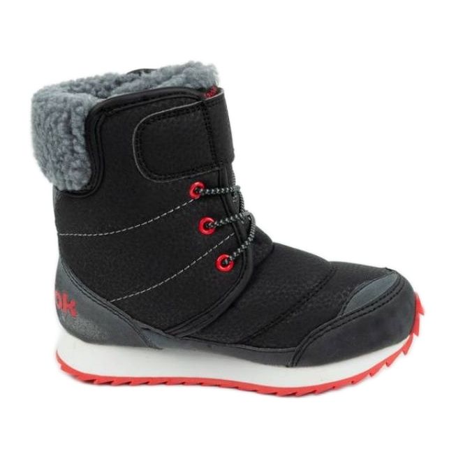 Cipele, čizme za snijeg Reebok Snow Prime Jr AR2710 crno