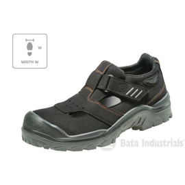 Bata Industrials Act 151 U MLI-B09B1 crne sandale crna