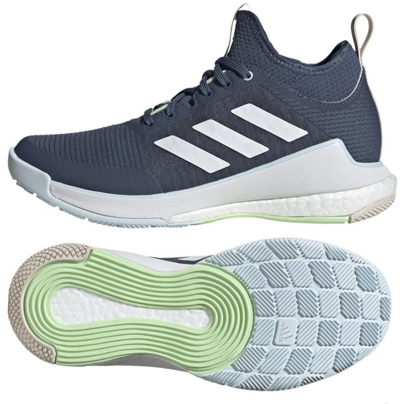 Adidas tenisice za odbojku Crazyflight Mid W IG3971 plava