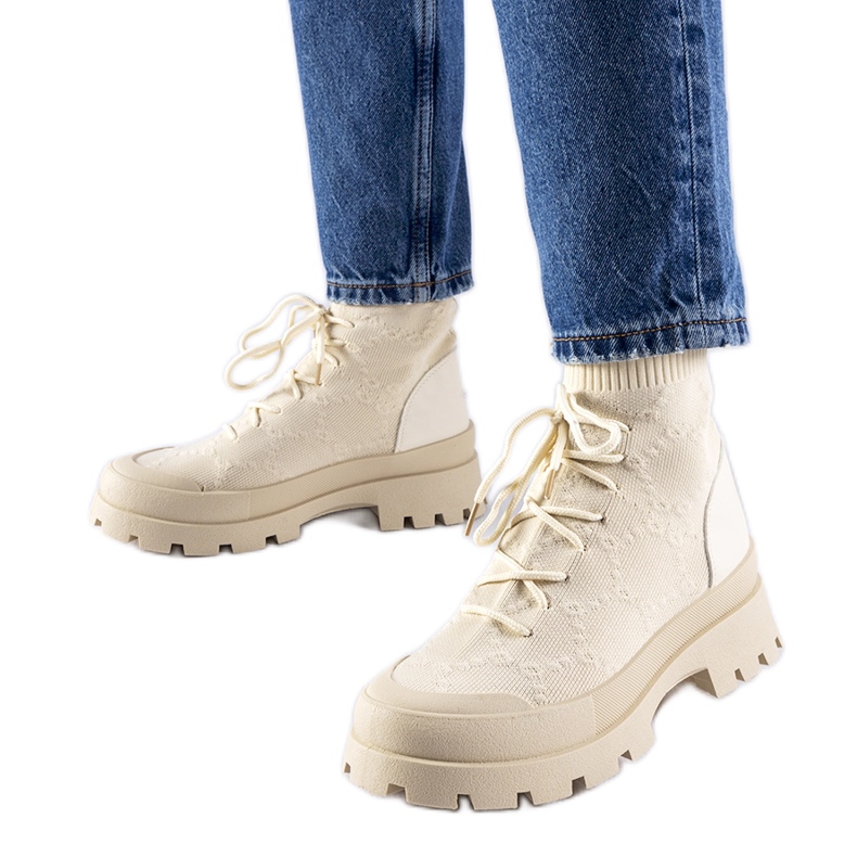 Bež visoke tenisice Éric