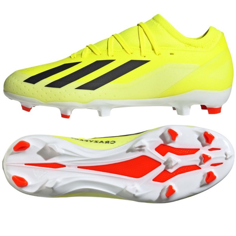 Adidas X Crazyfast League Fg M IG0605 tenisice žuta boja