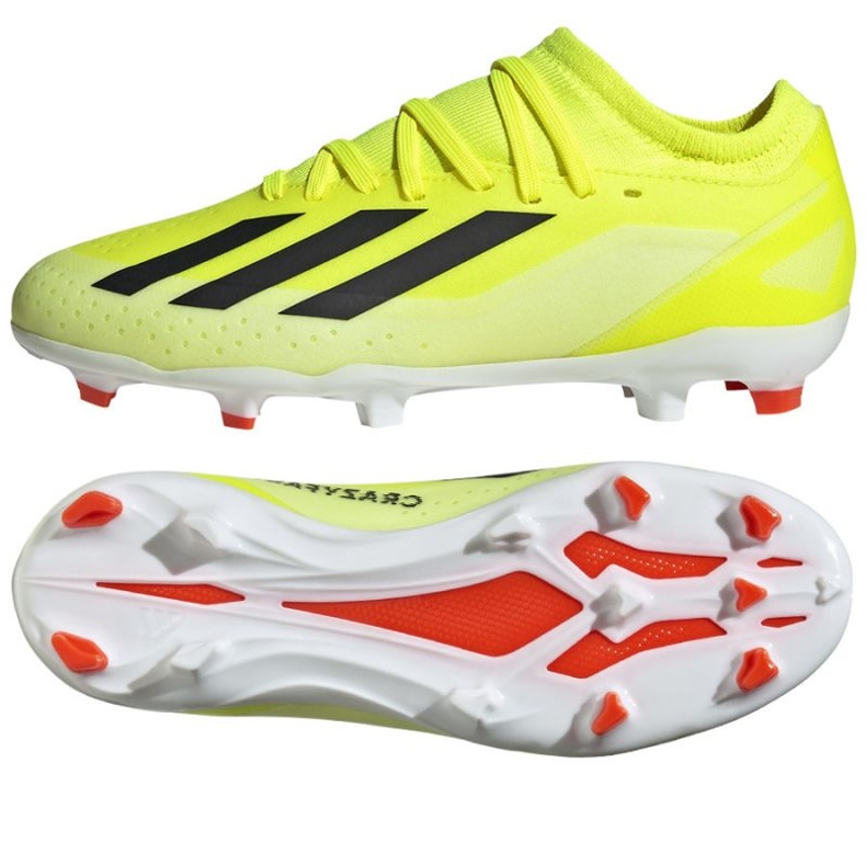 Adidas tenisice X Crazyfast League Fg Jr IF0691 žuta boja