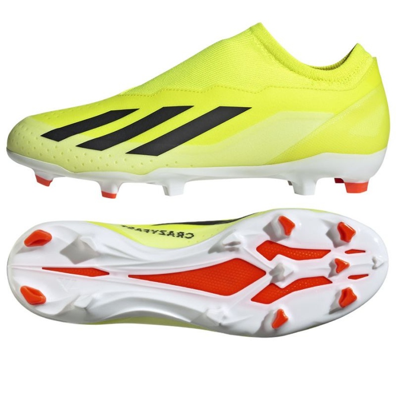Adidas tenisice X Crazyfast League Ll Fg M IG0622 žuta boja