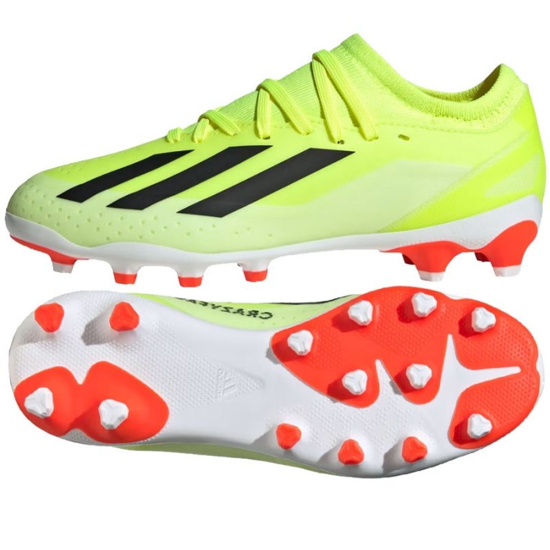 Adidas tenisice X Crazyfast League Ll Mg Jr IF0683 žuta boja