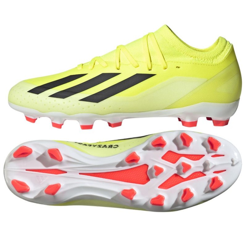 Adidas tenisice X Crazyfast League Ll Mg M IF0696 žuta boja
