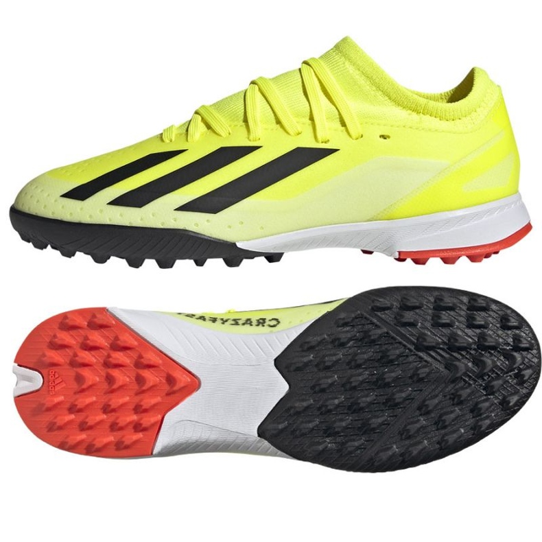 Adidas X Crazyfast League Tf Jr IF0681 tenisice žuta boja
