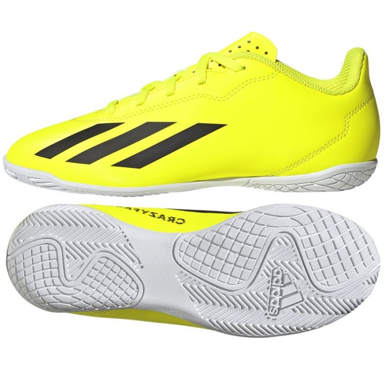 Adidas X Crazyfast Club In Jr IF0710 tenisice žuta boja