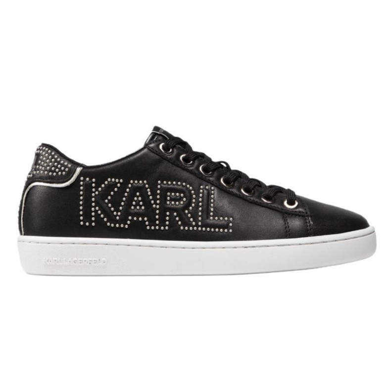 Karl Lagerfeld Cipele Karl Lagefeld Kupsole Ii Karl Mikrostud Logo W KL61221 crno