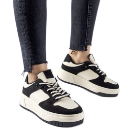 Crne tenisice na Crim platformu crna