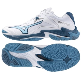 Tenisice za odbojku Mizuno Wave Lightning Z8 M V1GA240021 bijela