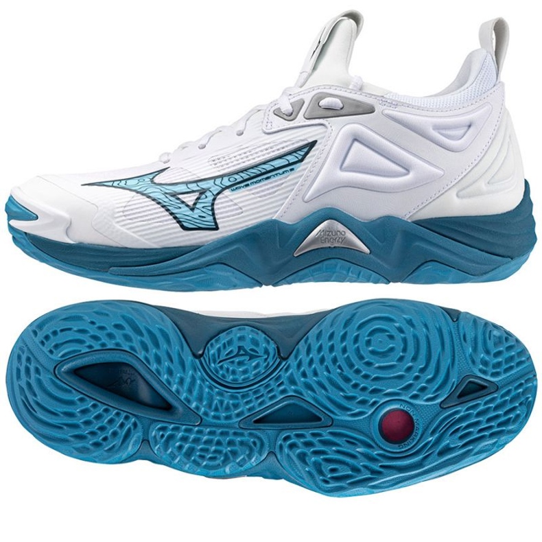 Mizuno Wave Momentum 3 M V1GA231221 tenisice za odbojku bijela