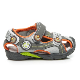 Apawwa Nogometne sandale siva