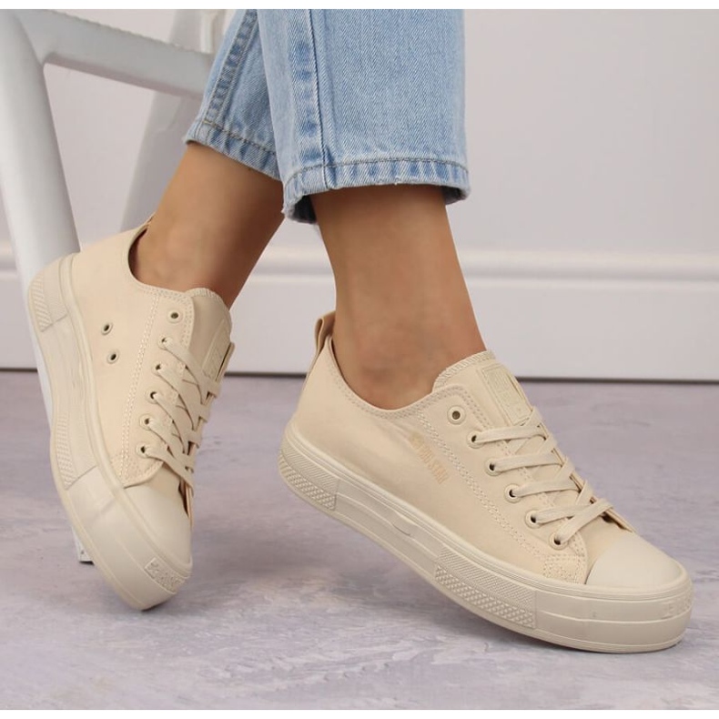 Big Star W INT1963B tenisice s platformom, bež