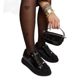 Goe NN2N4010 crne tenisice sa kamenčićima crna