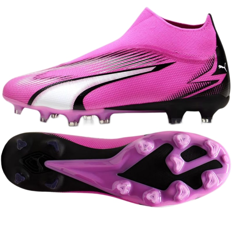 Puma Ultra Match+ Ll FG/MG M 107759 01 cipele ružičasta
