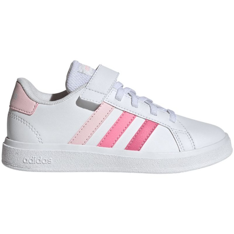 Adidas cipele Grand Court Elastic Lace and Top Strap Jr IG4838 bijela
