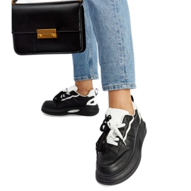 Crno-bijele Galdino tenisice crna