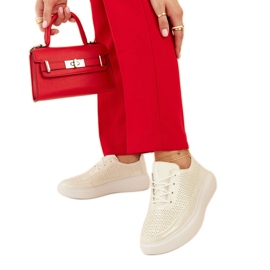 Lori srebrne tenisice s platformom srebro