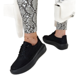 Lori crne tenisice s platformom crna