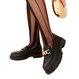 Crne mokasine na Elenor crna