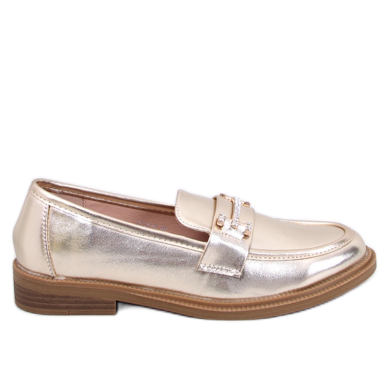 Ferdis Gold ženske mokasine zlatna