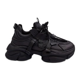 Ženske tenisice s debelim potplatom, crne Windamella crna