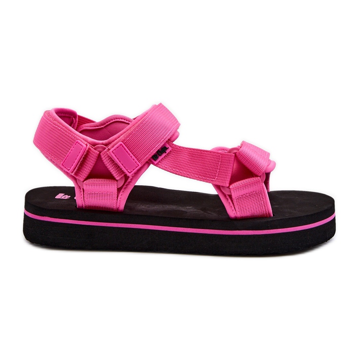 Ženske sandale s platformom Lee Cooper LCW-24-05-2750L Fuchsia ružičasta