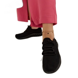 Crne Weekley tenisice od tkanine crna