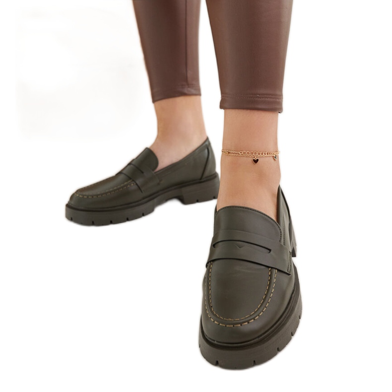 Zelene Maybritt natikače zelena