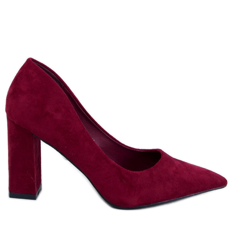 Verizon Wine cipele na štiklu crvena