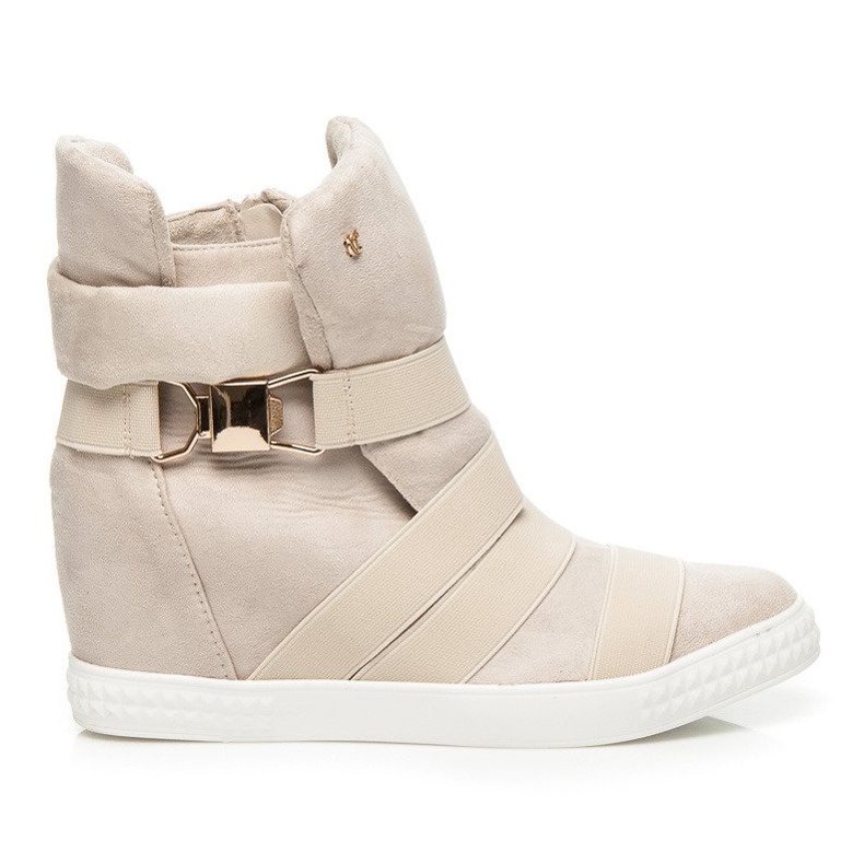 Vices Sportske klinaste štikle smeđa