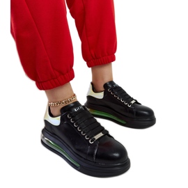 Crne tenisice na platformi GOE NN2N4030 crna