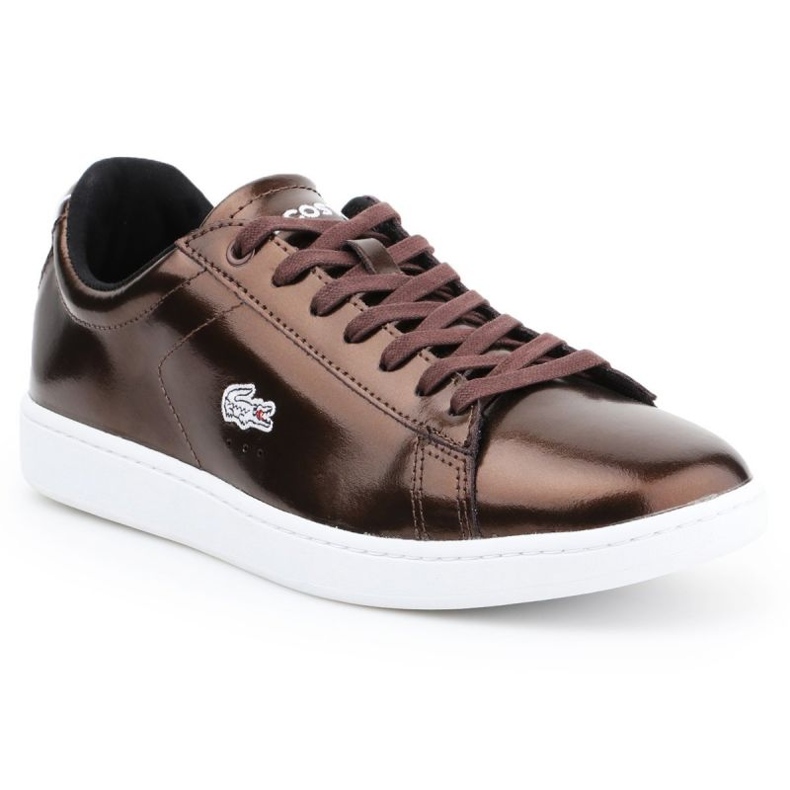 Ženske sportske cipele Lacoste Carnaby Evo 7-30PW4110DB2 Brown smeđa