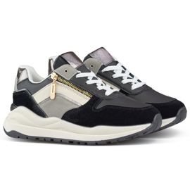 Ženska casual sportska obuća, crne tenisice crna