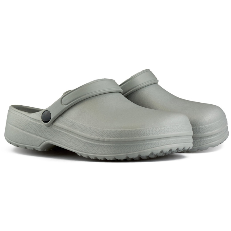 Sive pune papuče, tip Kroksy siva