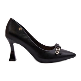 Vinceza Šiljci od ekološke kože crni Kismetti crna