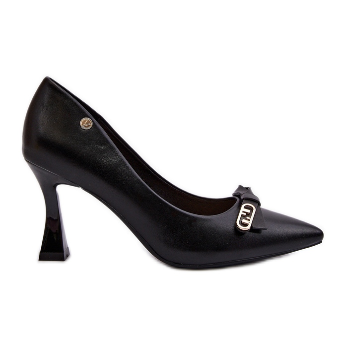 Vinceza Šiljci od ekološke kože crni Kismetti crno