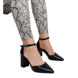 Crne Artje salonke na visoku petu crna