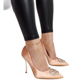 Svijetlo ružičaste štikle s Elife cirkonima ružičasta